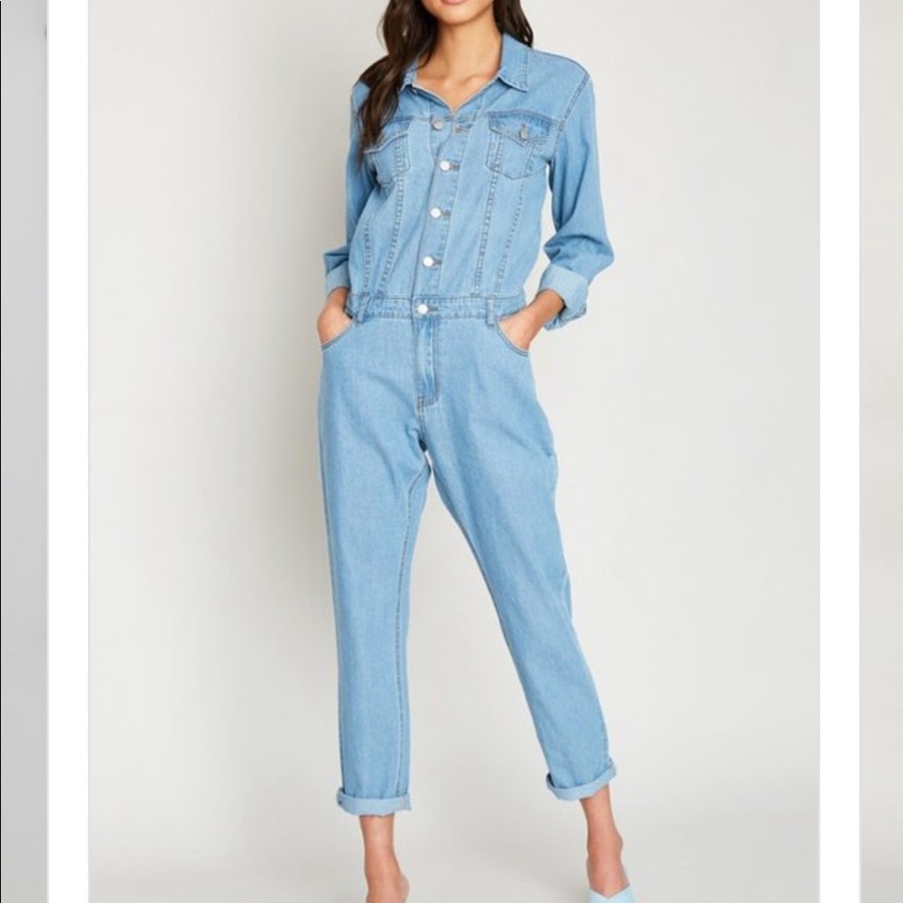 Denim Jumpsuit